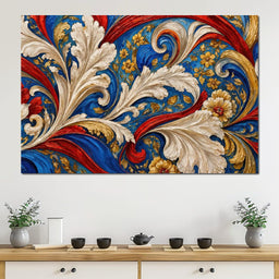Royal Baroque in Bloom - TooplesArt - NicheCanvas