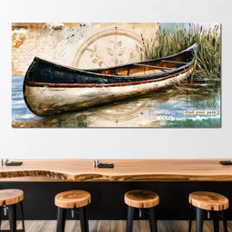 Solitude Upon The Quiet Shore - NicheCanvas