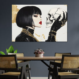 Eternal Bond Skull - NicheCanvas