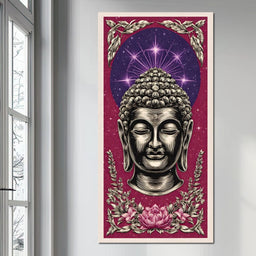 Celestial Lotus Buddha Calm - NicheCanvas