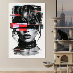 Fragmented Identity Of The Digital Soul - NicheCanvas