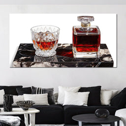 Refined Spirits Elegance - NicheCanvas