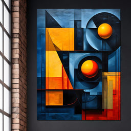 Colorful Modern Art 048 - Johanjjf - NicheCanvas