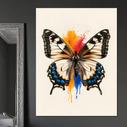 Fragmented Wings Of A Changing Mind - NicheCanvas