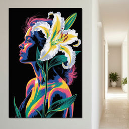 The Light Within Her - TooplesArt - NicheCanvas