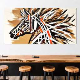 Wild Essence Untamed Brushstrokes - Alicia Smith - NicheCanvas