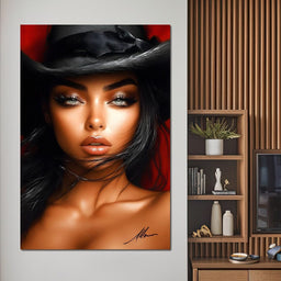 Infinite Allure Portrait - NicheCanvas