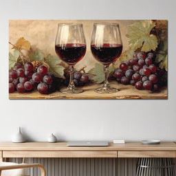 Wine Lovers Vineyard Charm - NicheCanvas