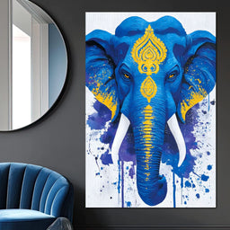 Ganesha Majestic Elephant Spirit - NicheCanvas
