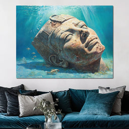 Oceanic Titan Tranquility - NicheCanvas