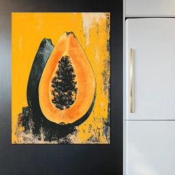 Papaya Vibrance - NicheCanvas