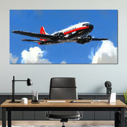 Soaring Through Sky Dreams - NicheCanvas