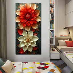 Autumnal Bloom Symphony - NicheCanvas