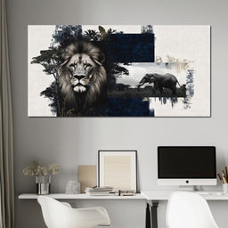 Wild Majesty Safari Dreamscape - NicheCanvas