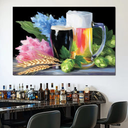 Brew and Blossom Fusion - NicheCanvas