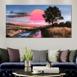 Broken Light Beyond The Meadow Edge - NicheCanvas