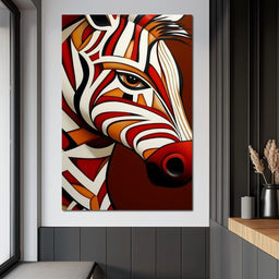 Stripes of the Savanna Melody - NicheCanvas