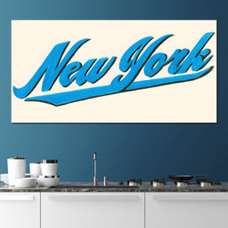 New York City Lettering - NicheCanvas