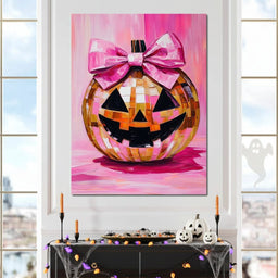 Disco Pumpkin - NicheCanvas