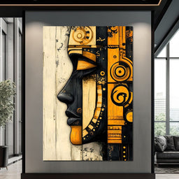 Geometric Fusion Reverie - NicheCanvas