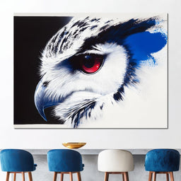 Majestic Owl Visionary Glimpse - NicheCanvas