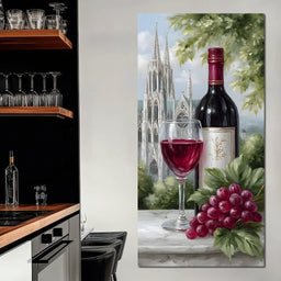 Cathedral Vines Vintage Elegance - NicheCanvas