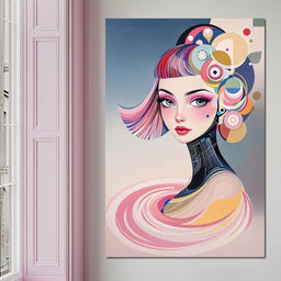 Pastel Elegy - TooplesArt - NicheCanvas