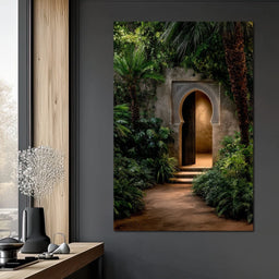 Moroccan Garden Archway - NicheCanvas