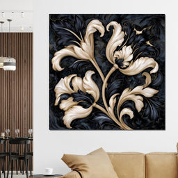 Ivory Baroque Bloom - TooplesArt - NicheCanvas