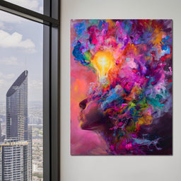 Chromatic Thought Ignition - NicheCanvas