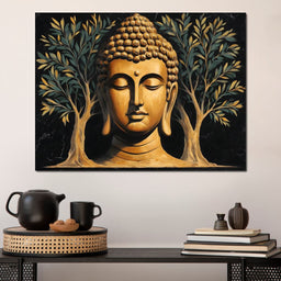 Beneath the Bodhi Trees - NicheCanvas