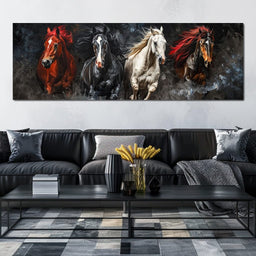 Gallop Through Wild Breeze - NicheCanvas