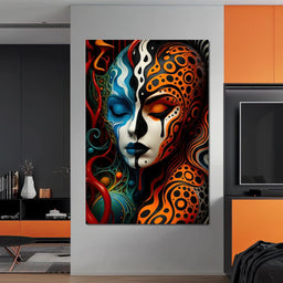 Fire and Ice - TooplesArt - NicheCanvas