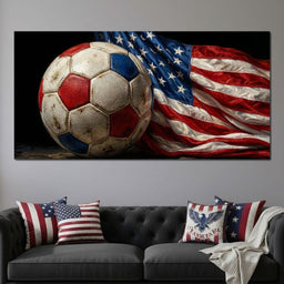 National Soccer Pride - NicheCanvas