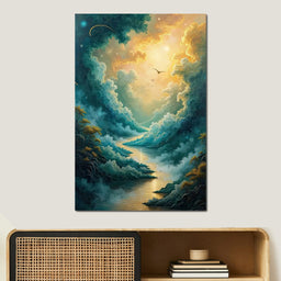 Golden Path Through Dreams - Cole Williams - NicheCanvas