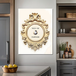 Press for Champagne - NicheCanvas