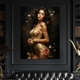 Radiant Floral Symphony - Johanjjf - NicheCanvas