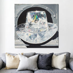 Crystal Cowboy Hat - NicheCanvas
