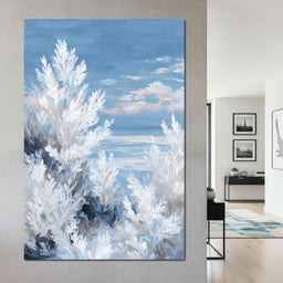 Frosted Seaside Botanicals - NicheCanvas