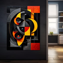 Colorful Modern Art 044 - Johanjjf - NicheCanvas