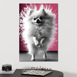 Fluffy Radiance Delight - NicheCanvas