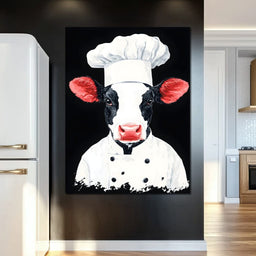 Bovine Culinary Chef - NicheCanvas