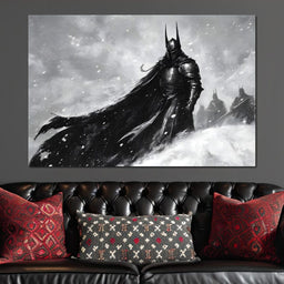 Knight of Winter Shadows - NicheCanvas