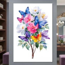 Butterfly Garden Bouquet Sale - NicheCanvas