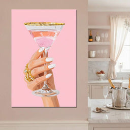 Chic Martini Luxury Toast - NicheCanvas