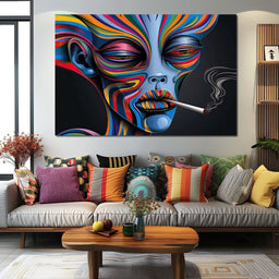 Cosmic Chillwave - TooplesArt - NicheCanvas