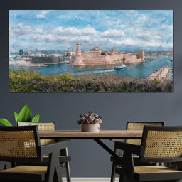 Marseille 2 - Eltan - NicheCanvas