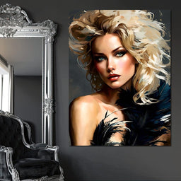 Female Portrait 0023 - Vizahn Burger - NicheCanvas