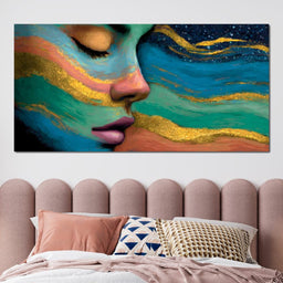 Celestial Dream Portrait Glow - NicheCanvas