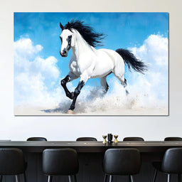 Gallop Through the Clouds - NicheCanvas